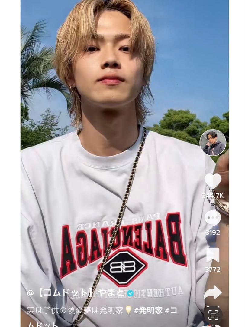 BARENCIAGA、Tシャツ、トップス