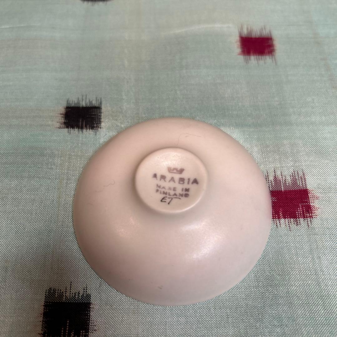 美品ビンテージARABIAアラビアエステリトムラFennicaカップと小皿セット