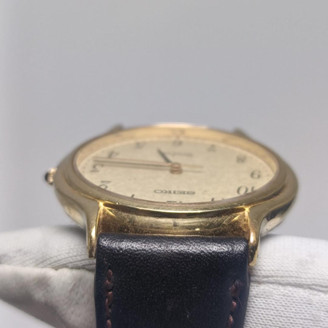 新品電池交換済 セイコー 8N41-6010 DOLCE ステンレスゴールド