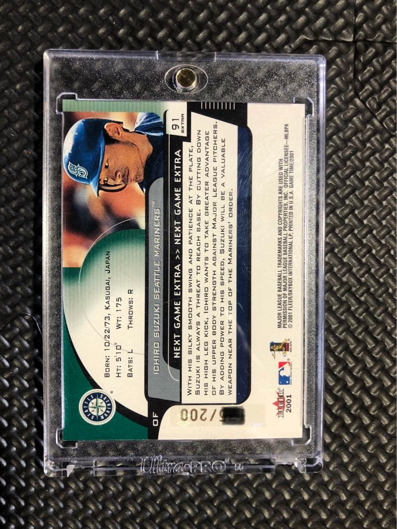 FLEER2001❣️NEXT GAME EXTRA200枚限定イチロールーキー❣️