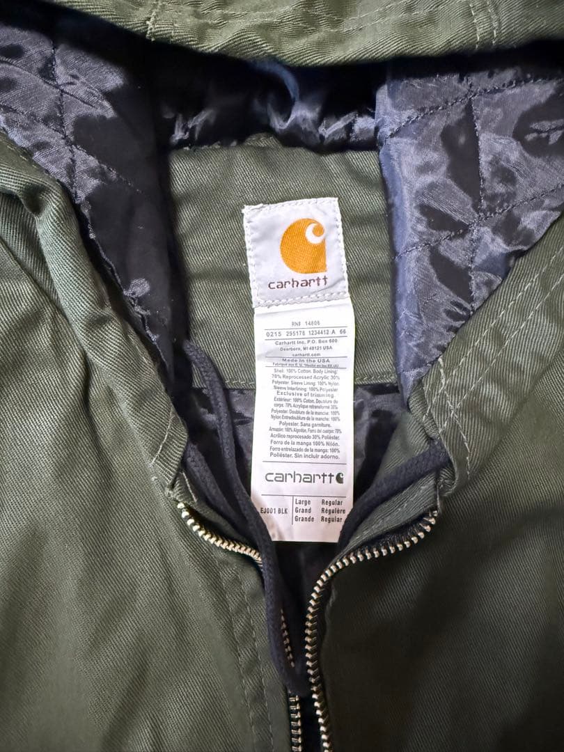 carhartt active jacket MADE IN USA 美品