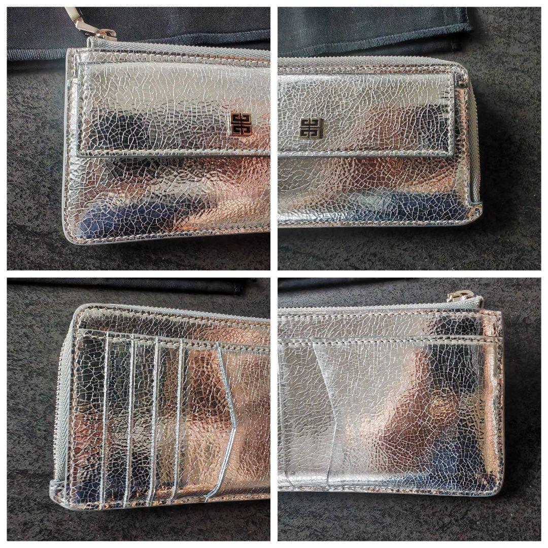 GIVENCHY 4G ジップ付きカードホルダー(ミニ財布)