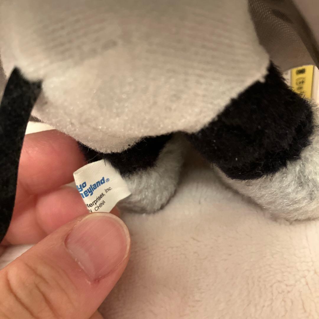 ディズニー　白黒ミッキーミニー　ぬいぐるみ　バッチ　ぬいば　当時物　結婚式