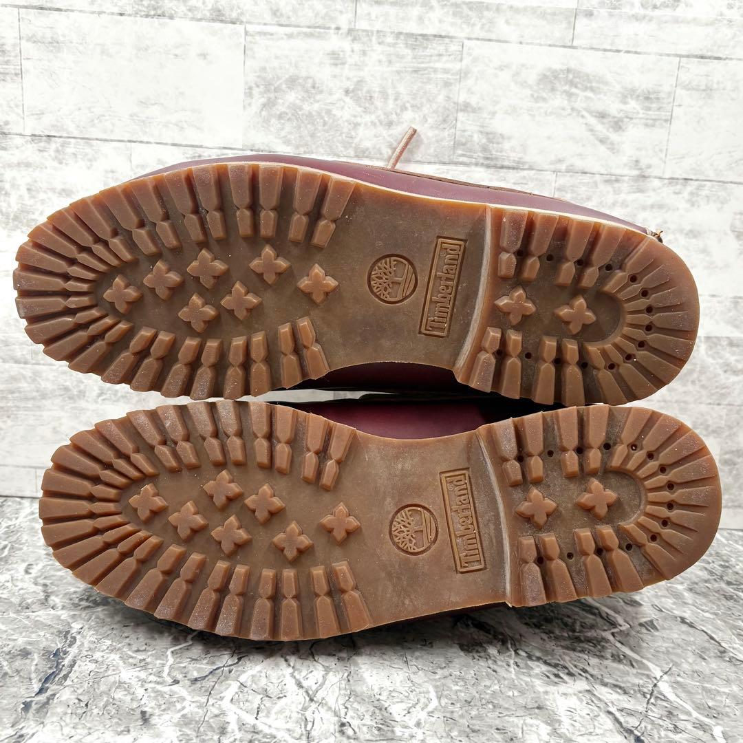 ティンバーランド スリーアイ クラシック ラグ 27cm US9 ヴァーガンディ
