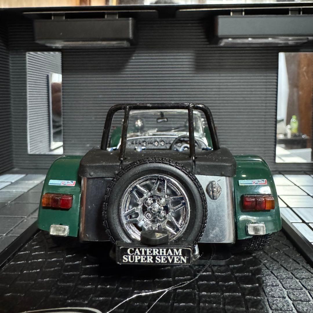 絶版未展示品 京商 1/18 ケーターハム スパー セブン グリーン