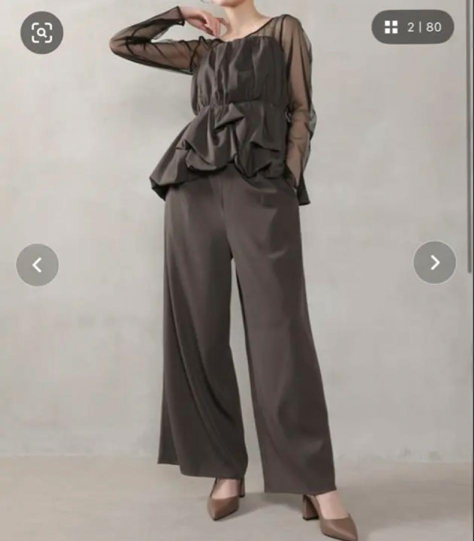 yu様　Kana オケージョン　パンツドレス 結婚式　オールインワン　お呼ばれ