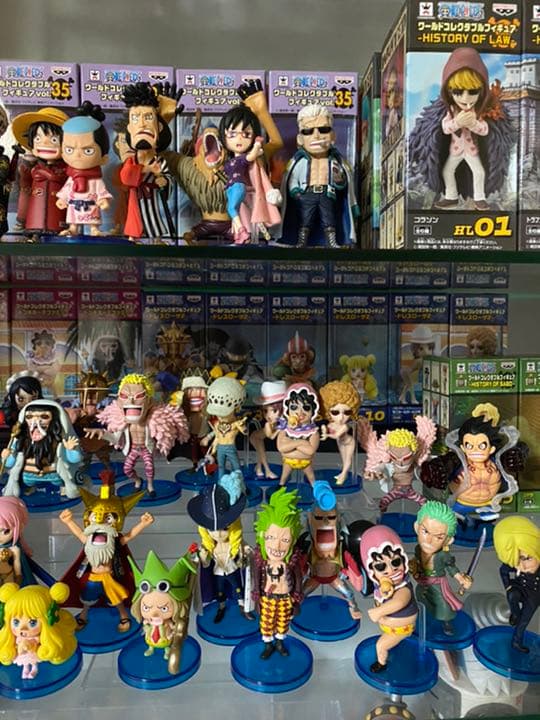 ワンピース ワーコレ パンクハザード編〜ドレスローザ編 43体セット‼︎