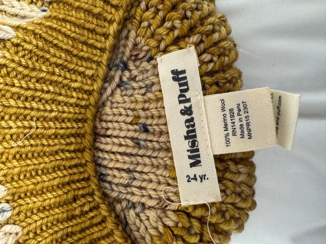 M**様 Misha&Puff ベレー帽 2-4y