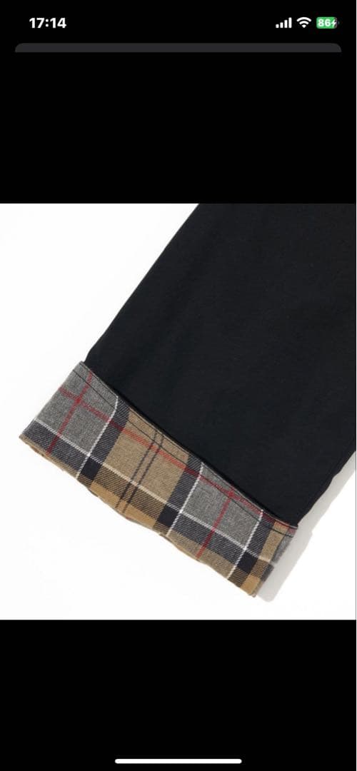 早い者勝ちです！専用無し。Barbour ブラック42