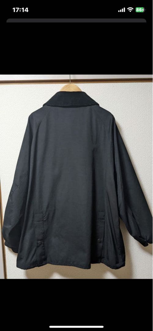 早い者勝ちです！専用無し。Barbour ブラック42