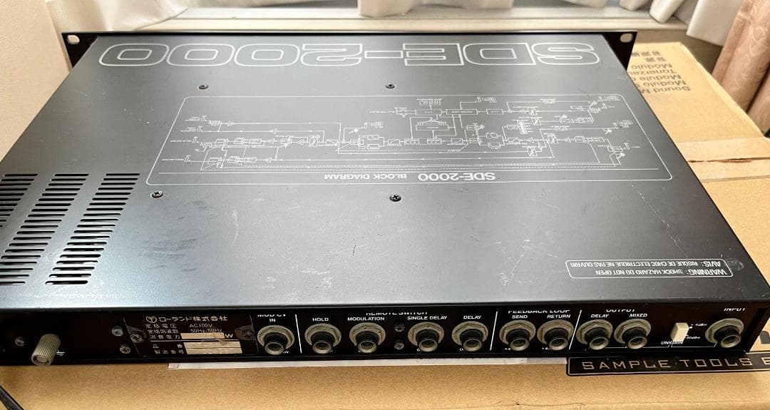 FM音源 YAMAHA TX81Z + ROLAND SDE-2000セット