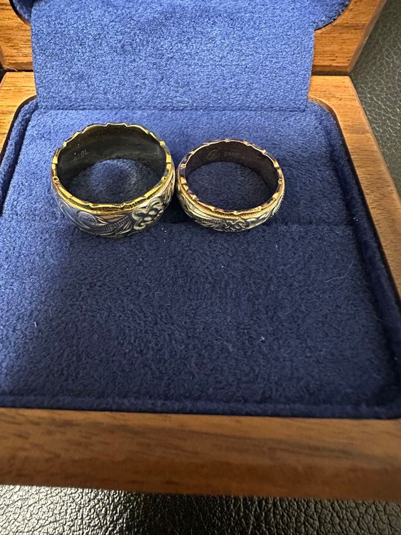 ハワイアンジュエリー　リング　ペア