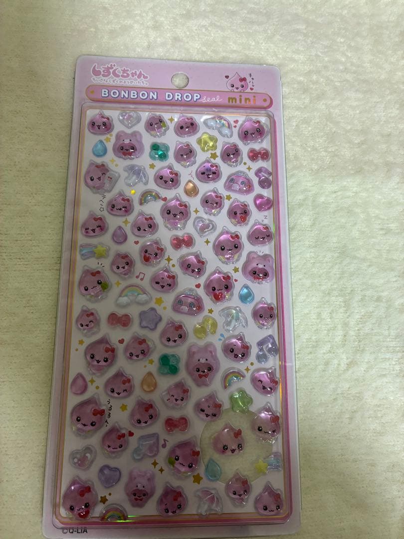 【正規品】ボンボンドロップシールミニ サンリオ＋しずくちゃん＋サンリオステッカー