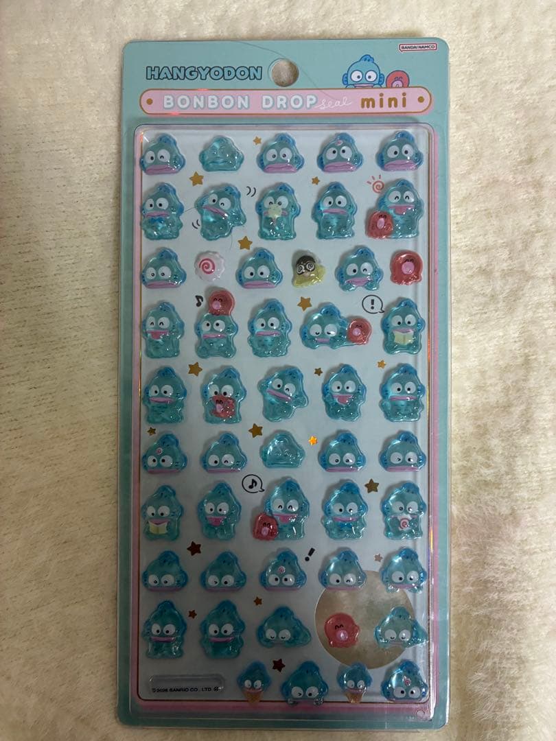 【正規品】ボンボンドロップシールミニ サンリオ＋しずくちゃん＋サンリオステッカー