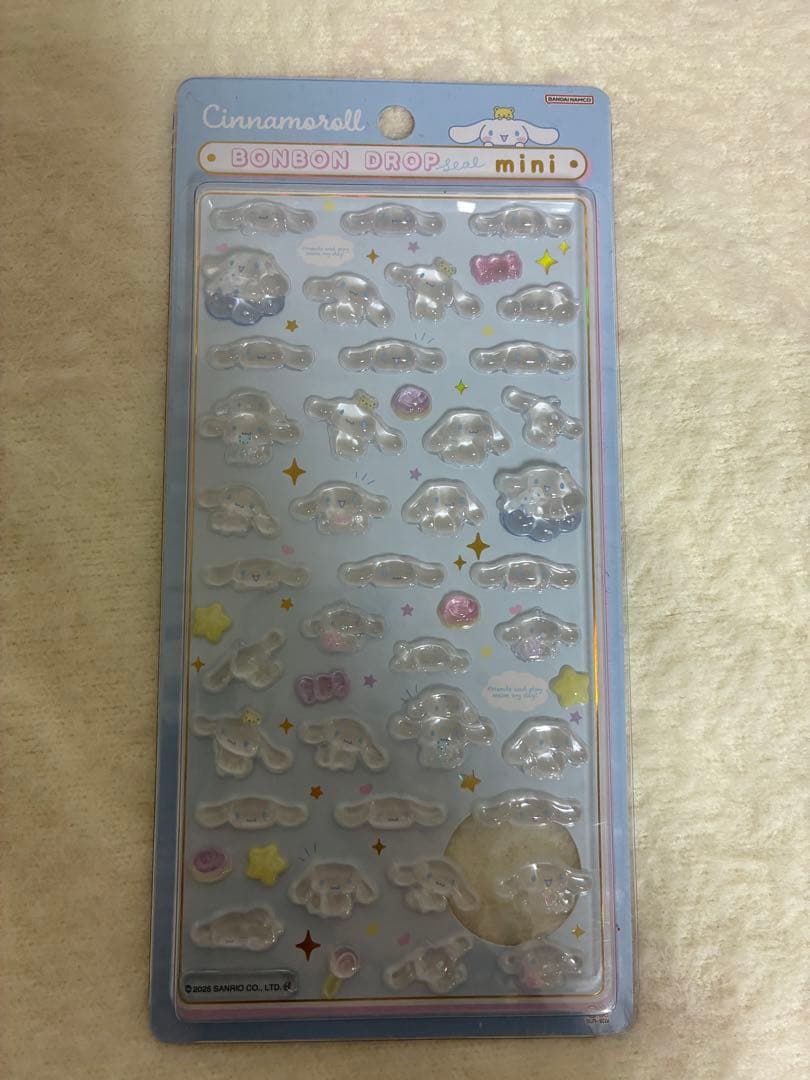 【正規品】ボンボンドロップシールミニ サンリオ＋しずくちゃん＋サンリオステッカー