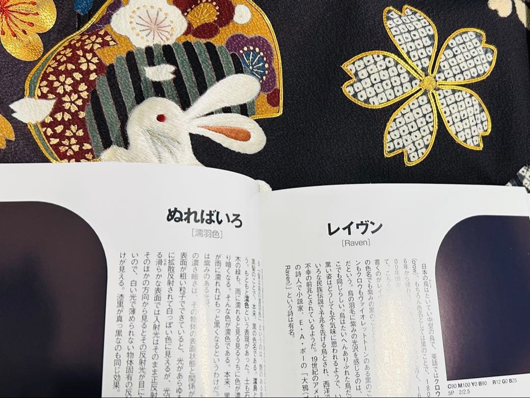 可愛いうさぎの刺繍と金駒刺繍のシックで貴賓溢れる振袖25点フルセット