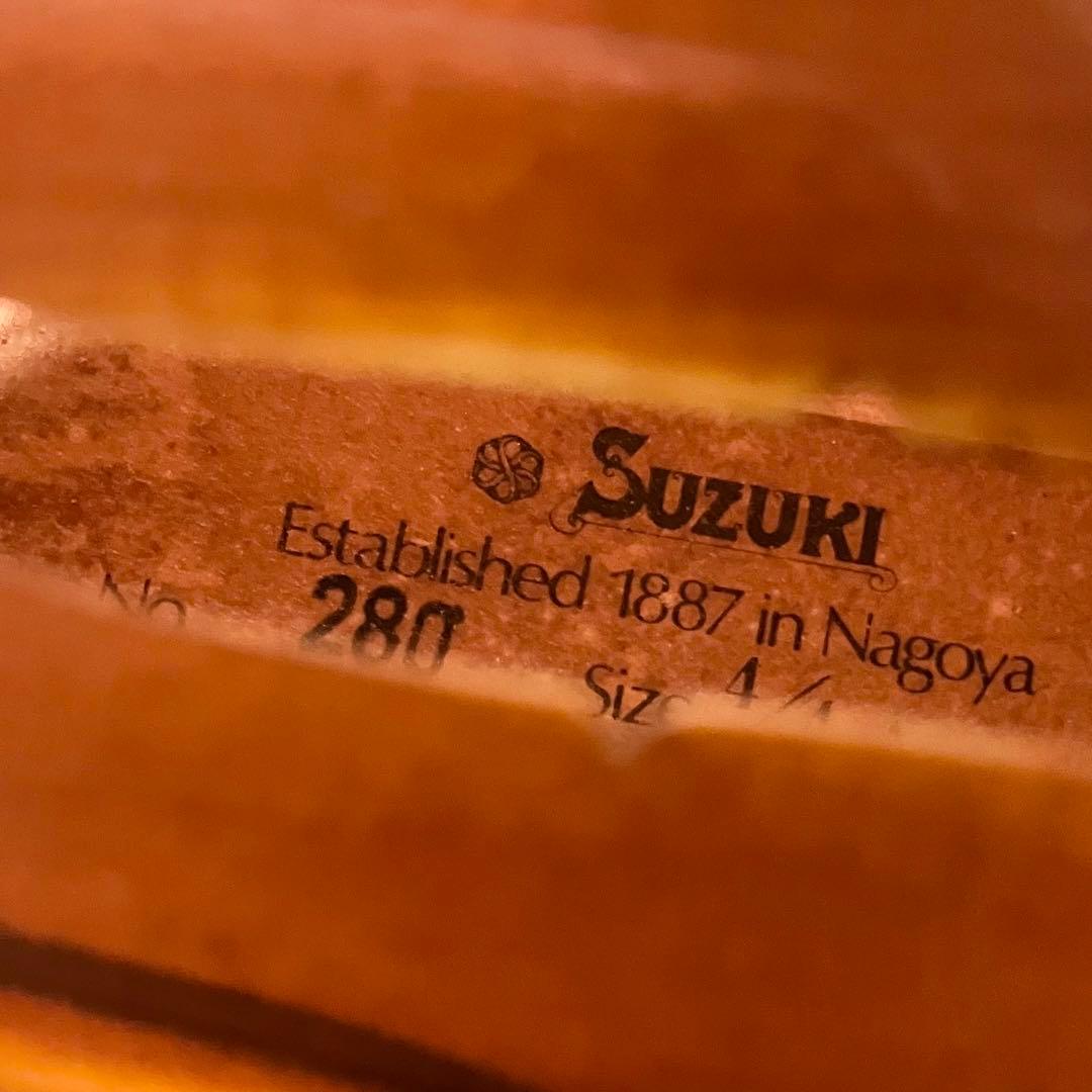 スズキ バイオリン No.280 4/4サイズ Anno 1979 ケース付