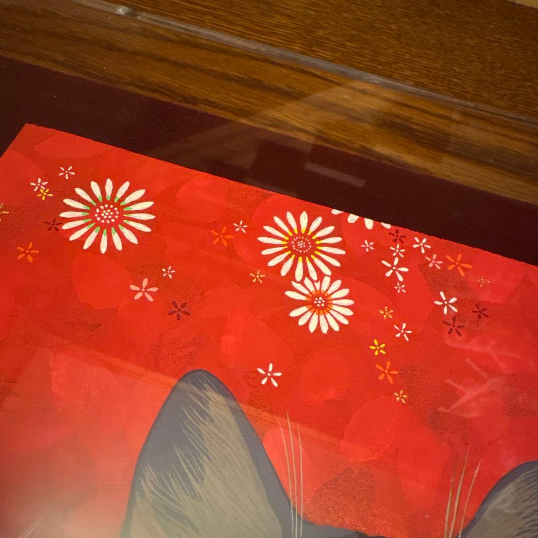 小林英且 夢思ひ SM アクリルボックス額装 真作 東京藝術大学大学院修 日本画