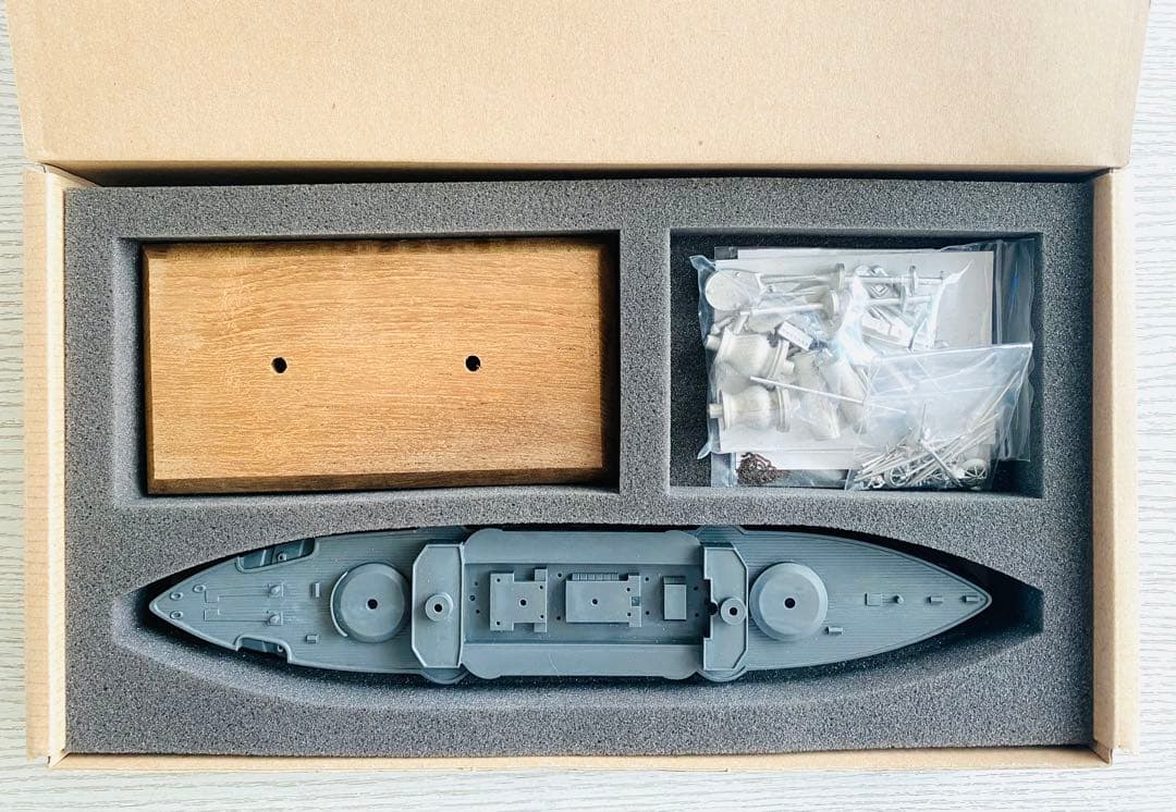 【三笠保存会】 軍艦三笠 日露開戦100周年記念スペシャルバージョン 組立キット