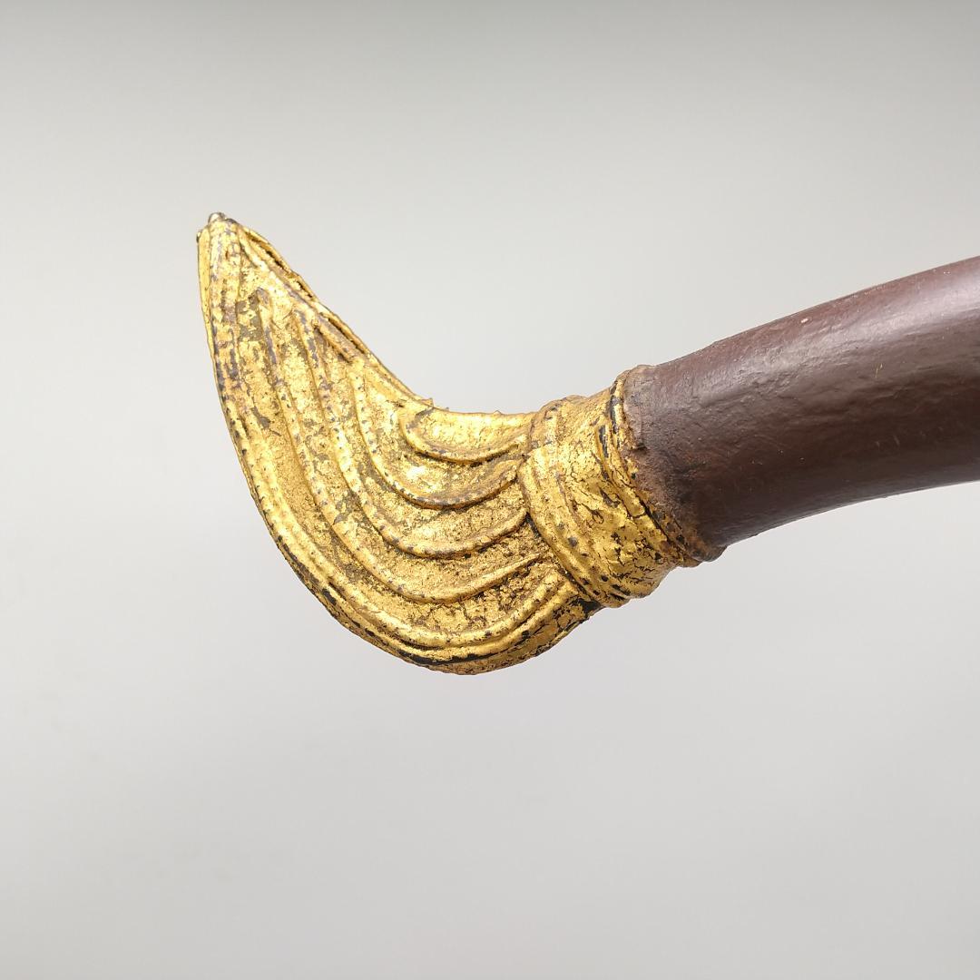 2896番 ビルマの竪琴 ミャンマー 伝統楽器 弦楽器 民族楽器