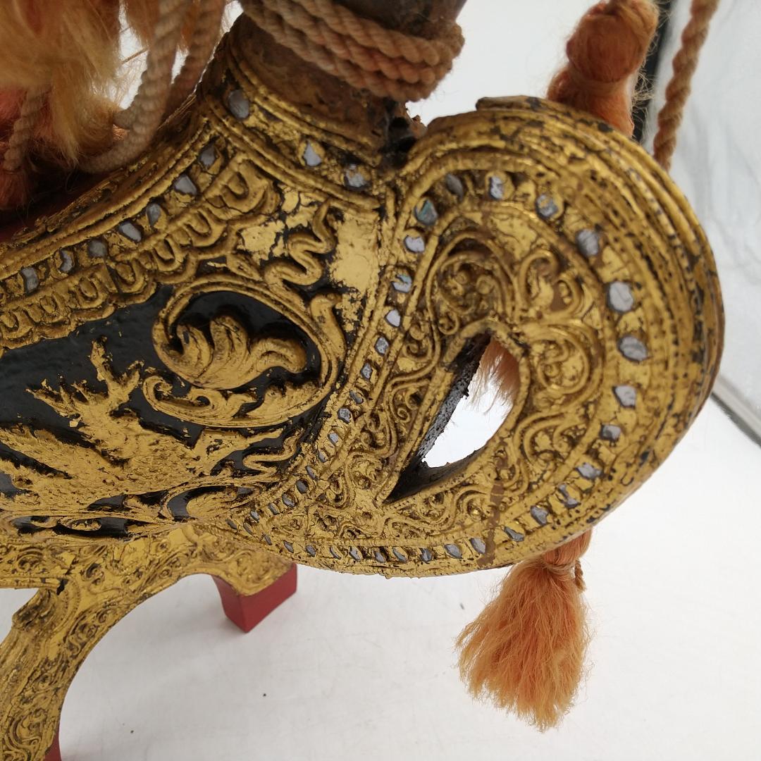 2896番 ビルマの竪琴 ミャンマー 伝統楽器 弦楽器 民族楽器