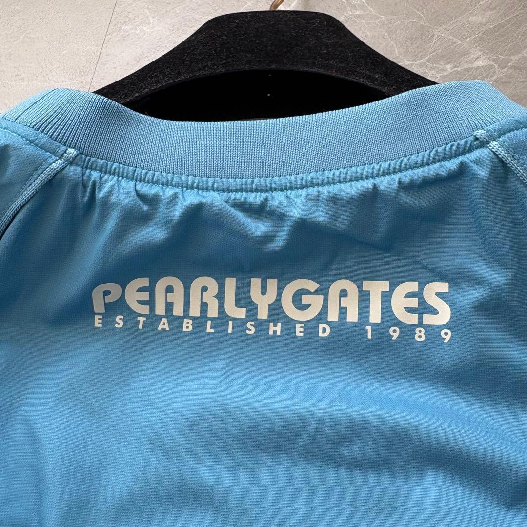 PEARLY GATES パーリーゲイツ　スニード　ナイロン　水色　ゴルフ　M