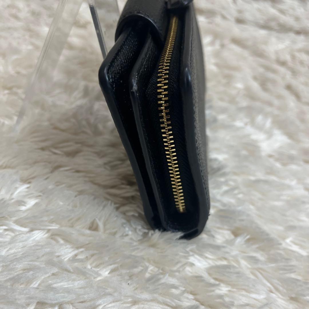 【未使用級】コーチ　COACH 二つ折り財布　レザー　スモール　ウォレット