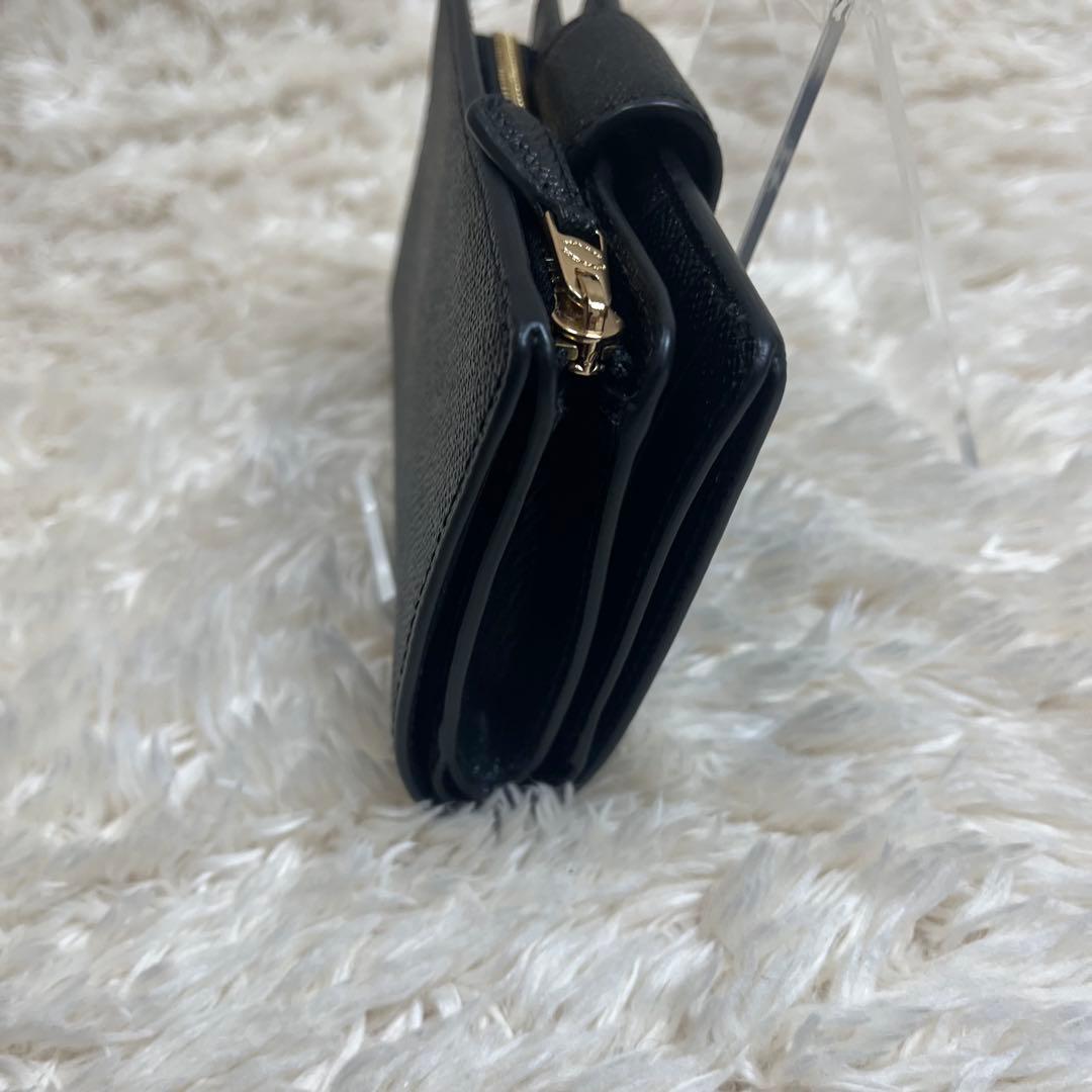 【未使用級】コーチ　COACH 二つ折り財布　レザー　スモール　ウォレット