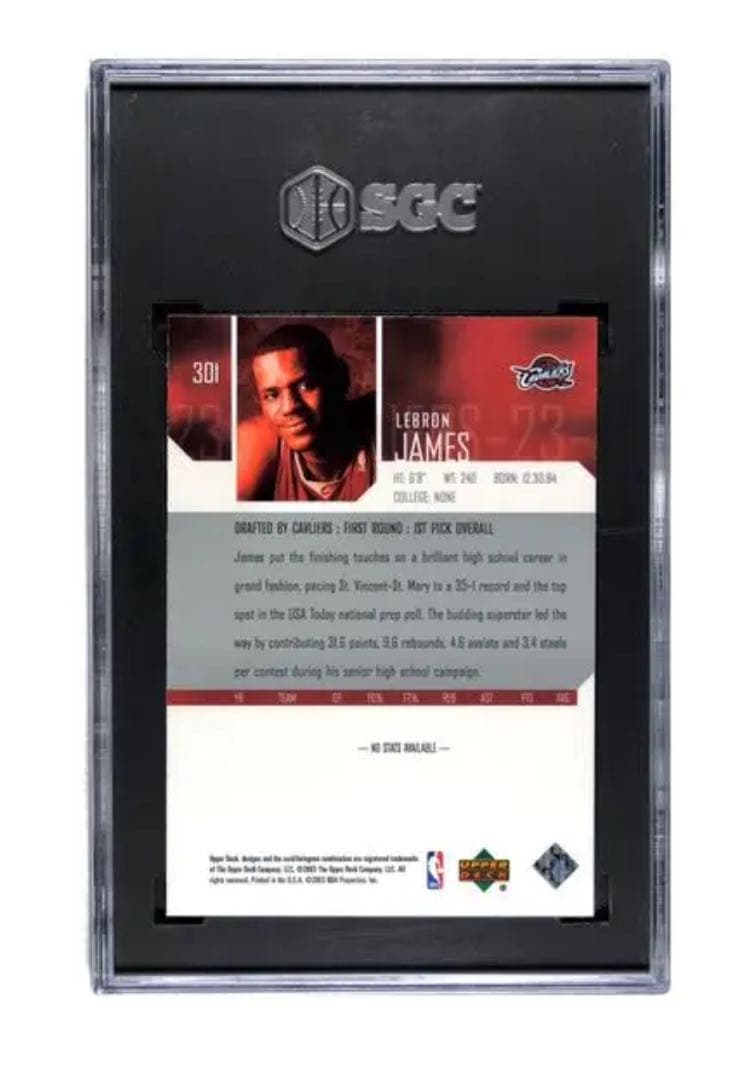 NBA カード2003-04 UPPER DECK LEBRON JAMES