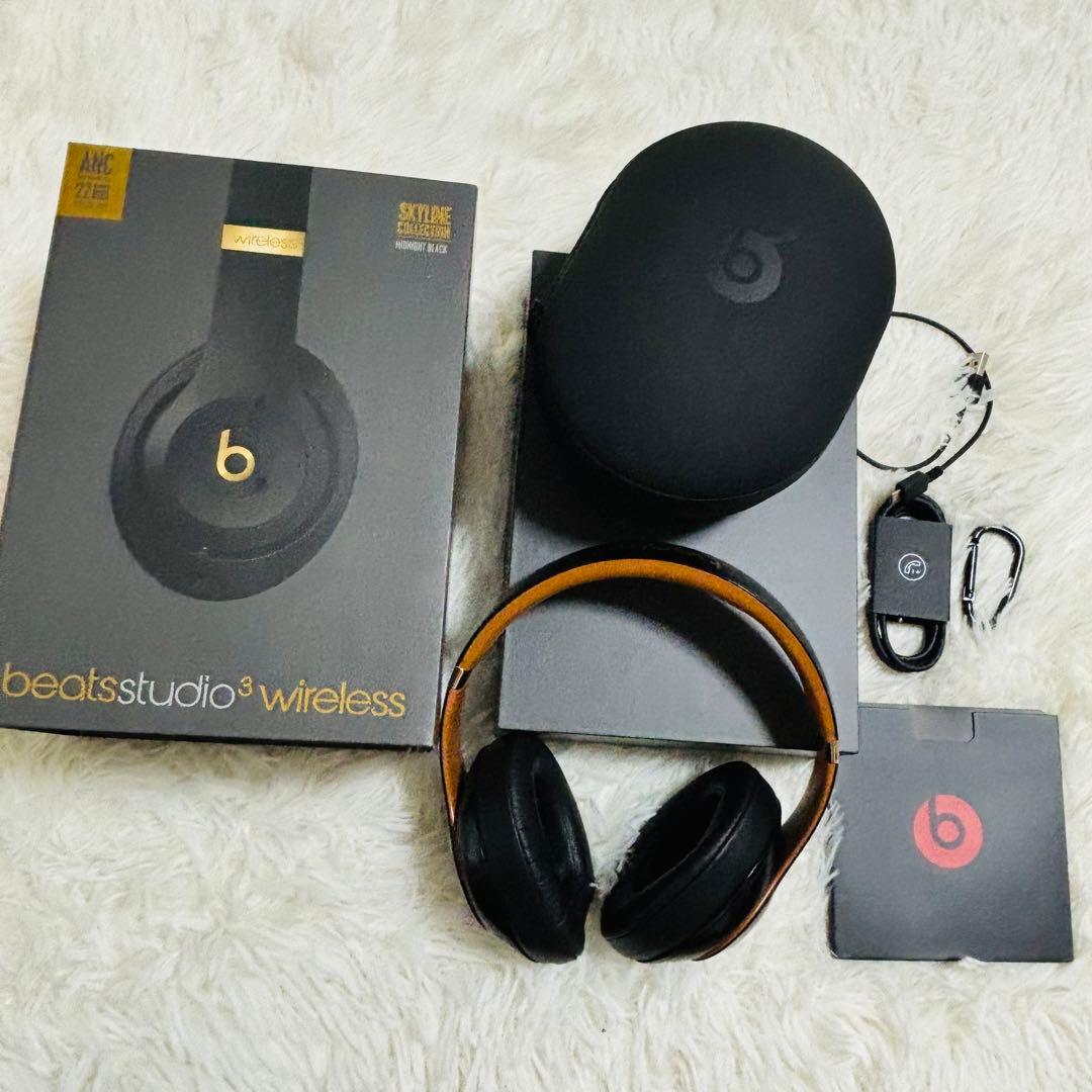 beats studio3 wireless ミッドナイトブラック　2023年製