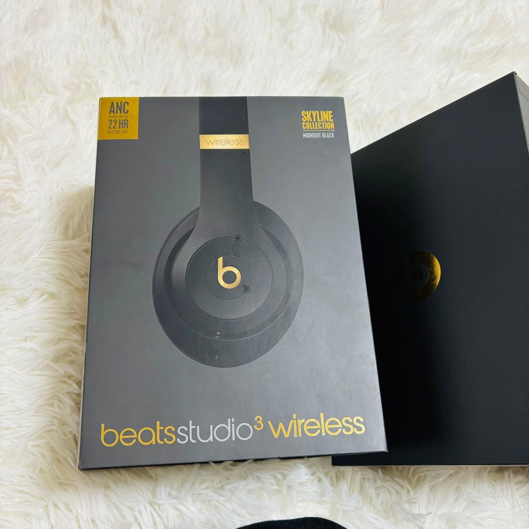 beats studio3 wireless ミッドナイトブラック　2023年製