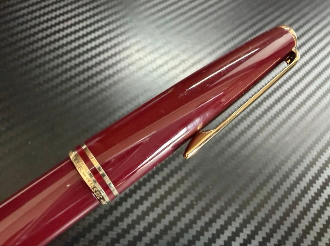 極美品 モンブラン クラシック ボルドー F 細字 万年筆