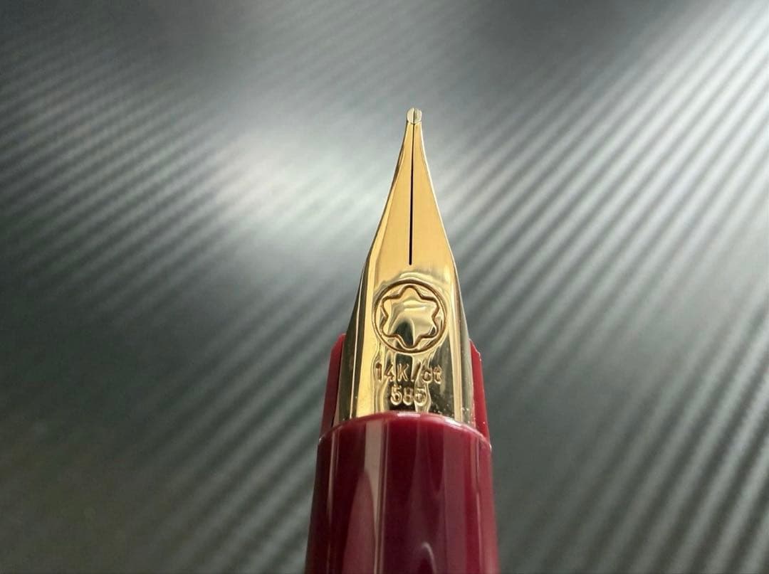 極美品 モンブラン クラシック ボルドー F 細字 万年筆