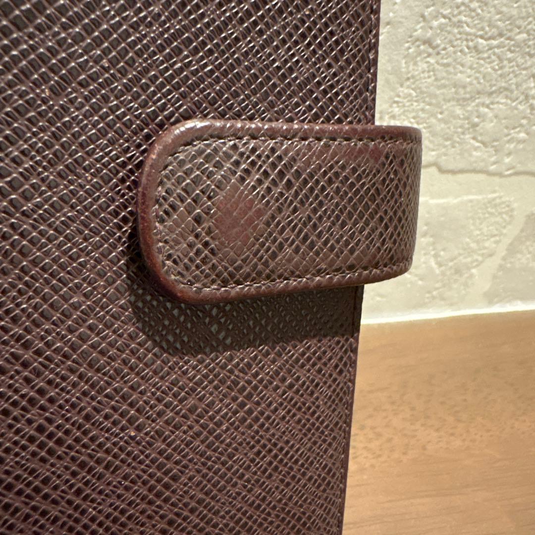 ルイヴィトン LOUIS VUITTON タイガ アジェンダMM 手帳カバー