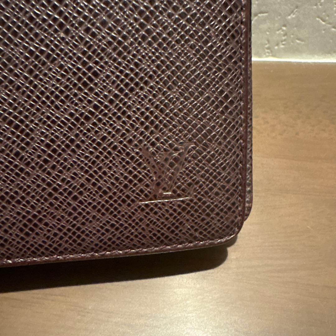 ルイヴィトン LOUIS VUITTON タイガ アジェンダMM 手帳カバー