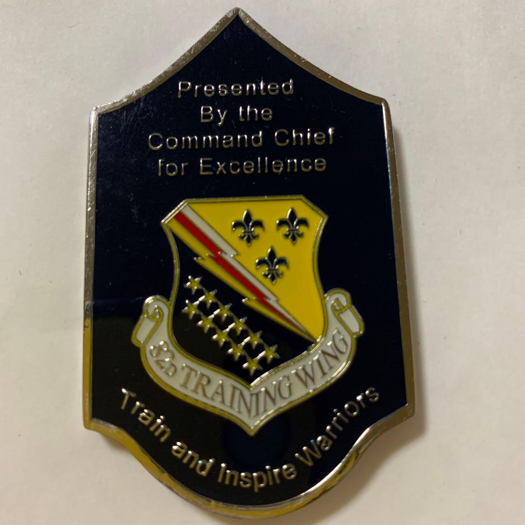 米軍　米空軍第82訓練団　指揮最上級曹長　限定　非売品