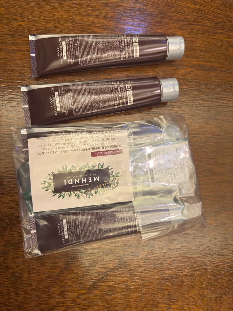 MEHNDI カラートリートメント 5本セット　新品未使用