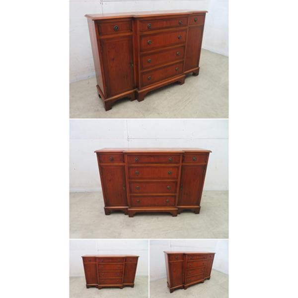 英国クラシック■Rosjhon■ジョージアン様式■ブレークフロントサイドボード■