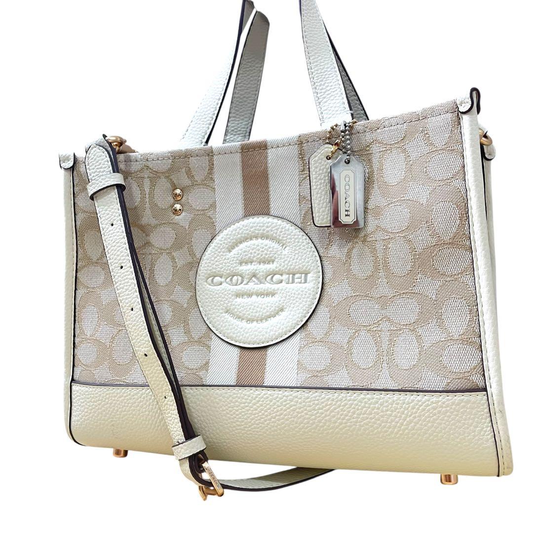 極美品 コーチ ハンドバッグ ショルダー トート デンプシー 2way 大容量