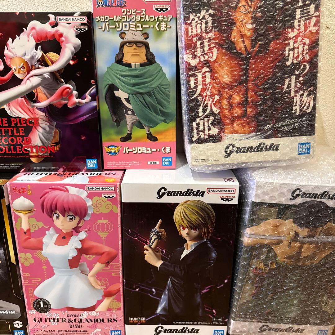 プライズ　フィギュア　まとめ売り　ナルト　ワンピース　刃牙　ドラゴンボール