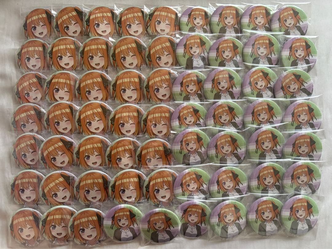 五等分の花嫁 衣装交換 中野四葉 缶バッジ