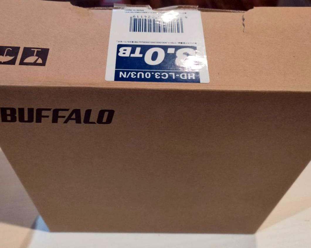 値下げ！◢◤未使用◢◤3TB 外付けハードディスク BUFFALO