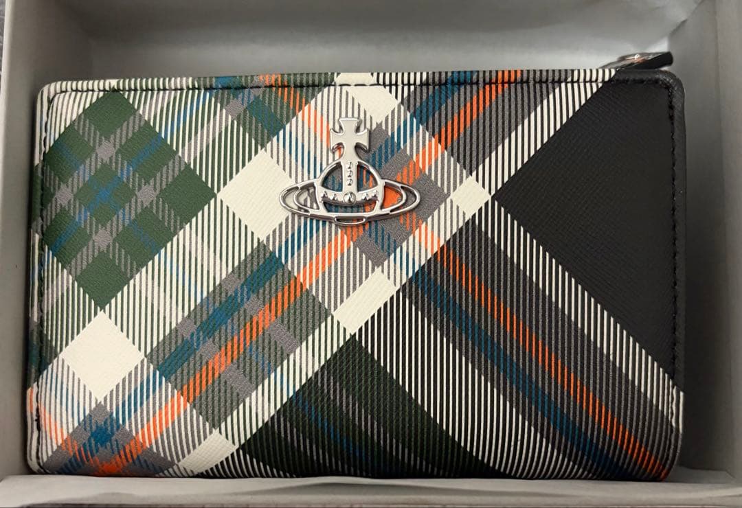 Vivienne Westwood チェック柄 二つ折り財布 未使用品