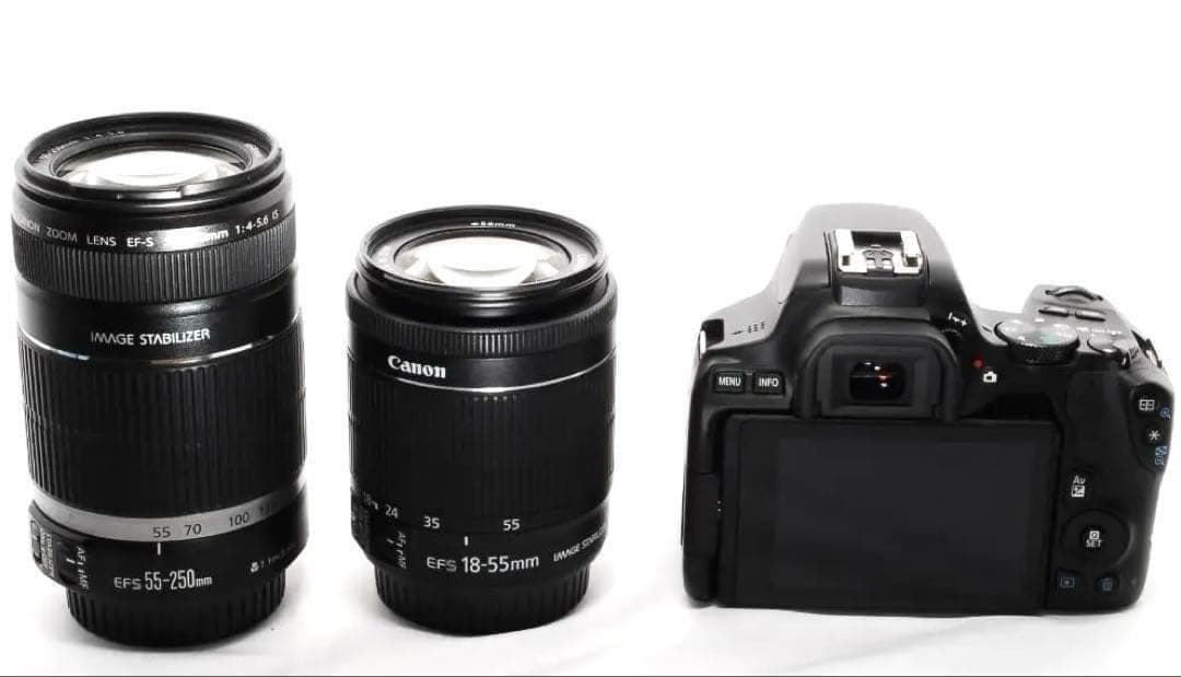 【高性能×手振れ補正◎】Canon Kiss X10 ダブルレンズセット