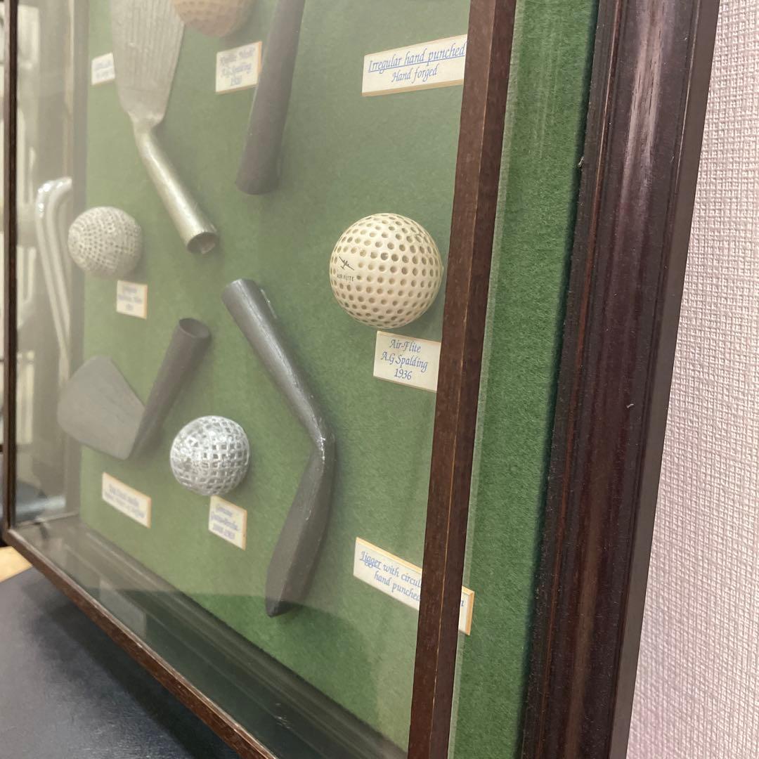 ゴルフ ディスプレイ アンティーク ビンテージ