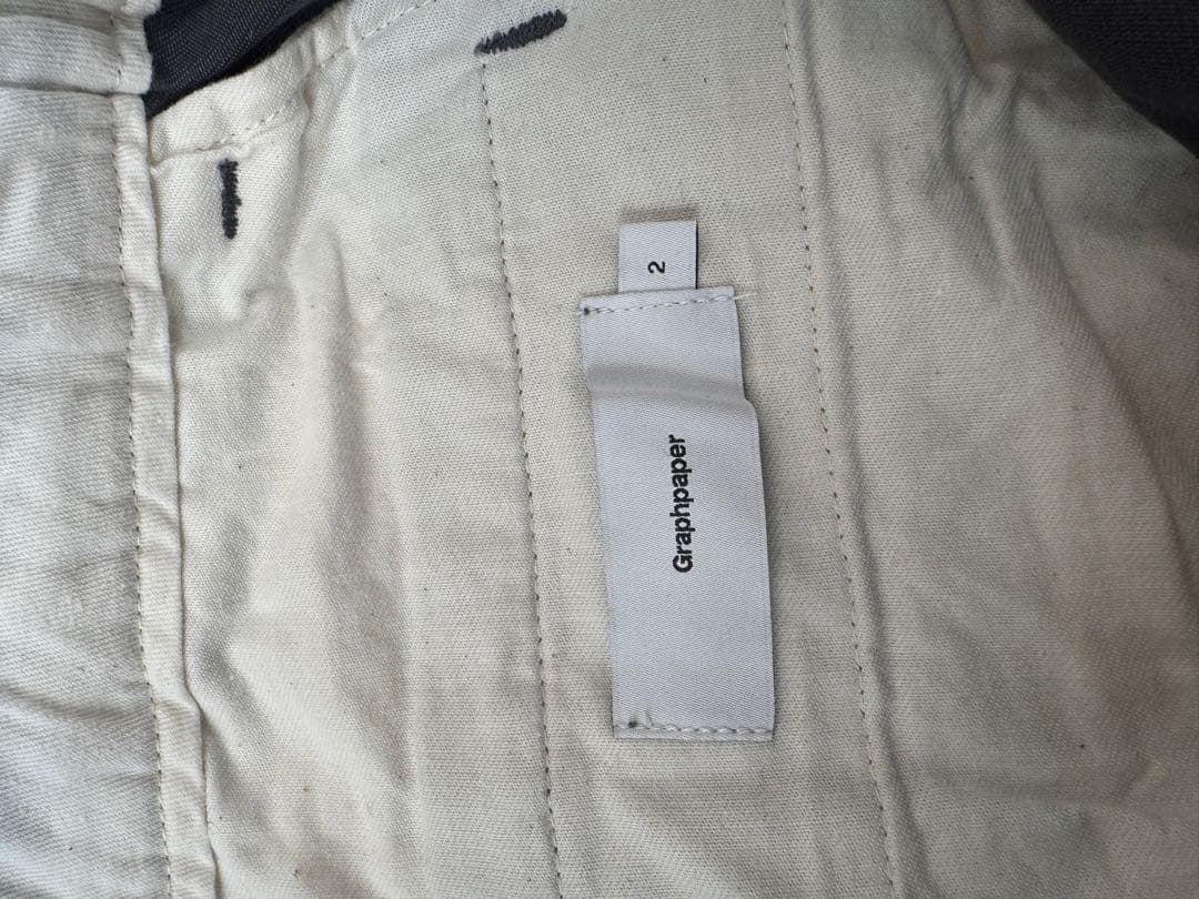 パンツ graphpaper Wide Straight Trousers