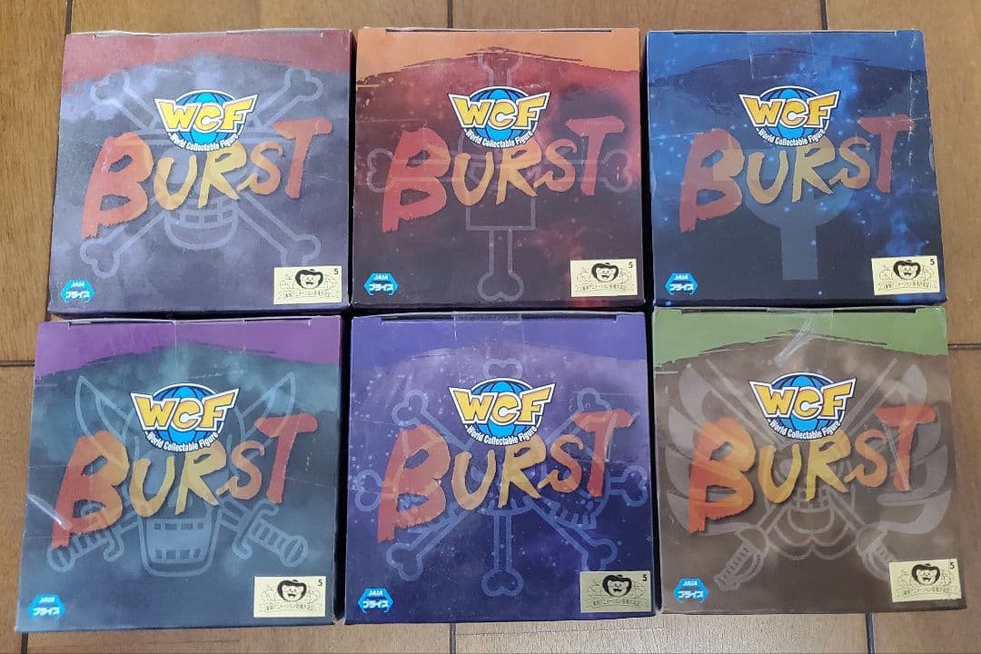 ワンピース ワールドコレクタブルフィギュア ～BURST～ 全6種セット