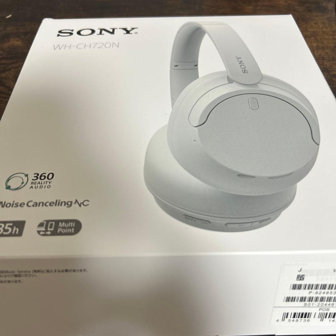 SONY WH-CH720N ワイヤレスヘッドホン ホワイト