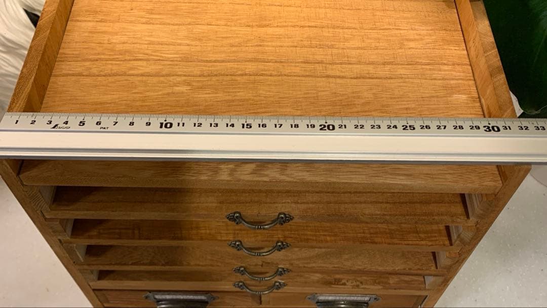 す*♬様 アンティーク風　スライド式書類ボックス　ハンドメイド