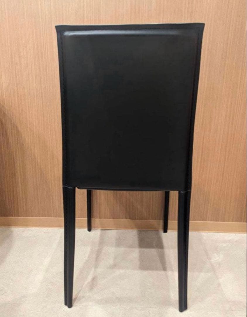 クラスティーナ ダイニング チェア イス 椅子 ブラック 2脚セット 送料込み